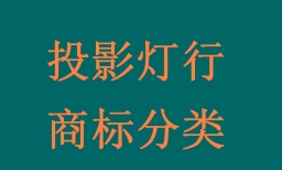 投影灯行业全链条可能涉及的所有产品（商品）及服务对应的商标分类
